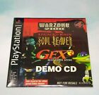 Rare Eidos Warzone 2100/Soul Reaver/Gex 3 Demo Disk PS1  New Sealed