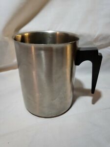 Vollrath Stainless Steel Pitcher with Black Plastic Handle #8101