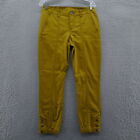 Cabi Womens The Tracker Jogger Ankle Pants 4 Midas Marigold Utility Stretch NEW