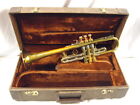 MARTIN MAGNA PROFESSIONAL C TRUMPET ELKHART INDIANA LACQUERED BRASS RARE
