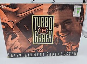 Original Turbo Grafx 16 Game Console UNTESTED AS IS