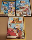 Bob the Builder Dig! Lift! Haul! - Built To Be Wild - Yes We Can - Lot of 3 DVDs