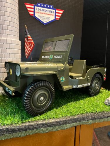 1/6 Scale WWII Willy’s Jeep Military Police Decal Set - Gi Joe/Action Figures