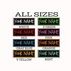 Custom Name Tag Personalized Embroidered Applique Patch Bikers, Uniforms Veteran
