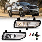 For 2022-2024 Nissan Frontier S/SV Fog Lights Front Clear Bumper Lamps w/Wiring (For: 2022 Nissan Frontier)
