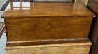 Antique Early 19th Century Refinished Pine Steamer Blanket Chest, Coffee Table