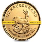 1/2 oz South African Krugerrand Gold Coin BU/Proof (Random Year)