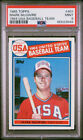 New Listing1985 Topps Mark McGwire 1984 USA Baseball Team  #401 PSA 9