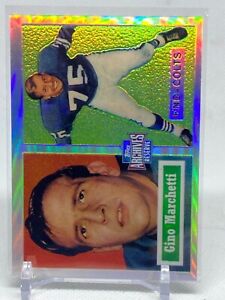 1994 Gino Marchetti 5 Topps Archives Reserve Refractor Football Card NFL