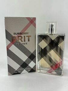 Authentic Burberry Brit For Her Eau De Parfum Spray 3.3 oz / 100 ml SEE PICS