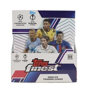 New Listing2022/23 TOPPS FINEST UEFA CHAMPIONS LEAGUE SOCCER (1) SEALED HOBBY BOX 1 Q1300