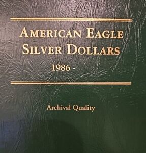 COMPLETE SET 1986-2021 SILVER AMERICAN EAGLES