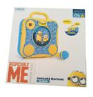 Despicable Me Minion Powered Karaoke System Machine CD G Player OK-3415M New