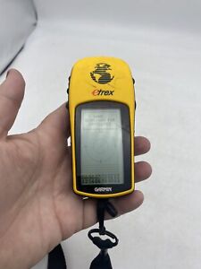 New ListingGarmin eTrex Personal Navigator Yellow 12 Channel Handheld GPS Tested
