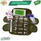 20 pcs Green US Military Style Surplus Emergency Survival Kit with MOLLE Pouch