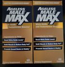 2x AGELESS MALE MAX Testosterone Booster  120-TOTAL CAPLETS EXP:2026 BRAND NEW
