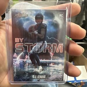 New Listing2023 Absolute Football By Storm CJ Stroud Rookie #BST-2 (RC) Houston Texans MINT