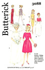 Vintage 1960s Barbie Clothes Pattern Reproduction Butterick 3088 Uncut