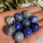 10pcs Wholesale Natural Lapis lazuli Ball Quartz Crystal Sphere Healing 15mm+