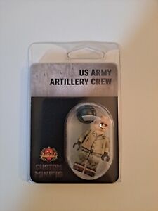 Brickmania US Army Artillery Crewman *New*