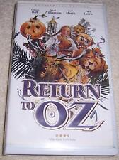 Return To Oz VHS Video Fairuza Balk Nicol Williamson Jean Marsh Piper Laurie