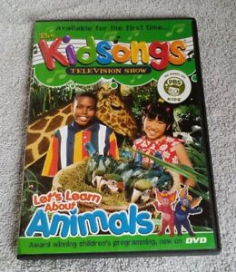 Kidsongs Let's Learn About Animals DVD PBS Kids