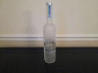 One Empty 750 ML Belvedere Vodka Bottle, With Cap