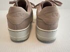 Nike Air Force 1 Platform Sage Low Suede Pink Shoes AR5339-201 Women’s Size 8