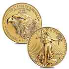 Lot of 2 - 2024 1 oz Gold American Eagle $50 Coin BU