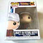 Funko POP #962 Back To The Future Marty in Future Outfit Figure in Protector