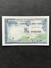 French Indochina RARE Banknote No Date (1954) 1 Piaster #100a UNC