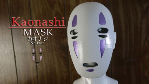 No-Face Mask | Cosplay or Display | Cosplay | Mask | Kaonashi | Spirited Away