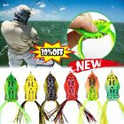 1Pcs Frog Soft Lures 10cm 6.5g Topwater Bass Fishing lures lots Crankbaits V