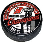 New Jersey Devils 1995 Stanley Cup Champions Collectible Hockey Puck