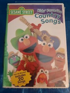 Sesame Street: Kids Favorite Country Songs (DVD, 2007) BRAND NEW & SEALED