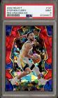2022 Select Stephen Curry Red Cracked Ice PSA 9 Mint #127 Premier Level