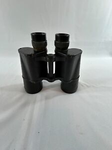 Antique Carl Zeiss Jena Binoculars - Marked Binoctar 7X50 Germany 1929 Black