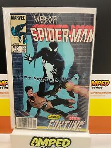 Web of Spider-Man #10 Comic Book 1986 Newsstand Marvel Comics