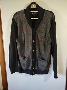 Cremieux Cardigan/Sweater, Men's/Grandpa Sweater, Size L, Prima Cotton/Cashmere