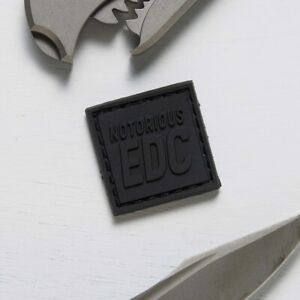 “Notorious EDC” RE Patch - Blacked Out