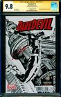 Daredevil #1 SKETCH VARIANT CGC SS 9.8 signed Charlie Cox ACTOR MCU DAREDEVIL