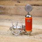 Blue Spark Condenser Microphone w/ Shock Mount Orange Mic U238536