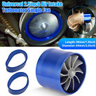 Universal 2.5in Turbo Cold Air Intake Hose Single Fan Turbonator Fuel Gas Saver (For: 2013 Scion tC)