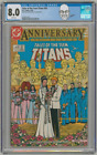 George Perez Collection Copy CGC 8.0 Tales of the New Teen Titans 50 Cover & Art