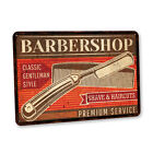 Barber Shop Sign Barber Shop Decor Hair Stylist Razor Metal Sign 108122001095