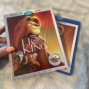 The Lion King Disney (Blu-ray + DVD + Digital) NEW** with Slipcover! Disney :)