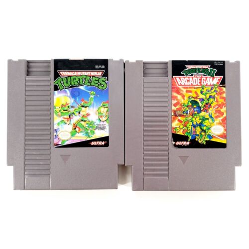 Teenage Mutant Ninja Turtles I & II: The Arcade Game (Nintendo NES) Tested Work