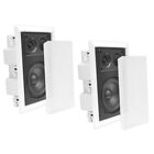 Pyle In-Wall/In-Ceiling Dual 5.25'' Enclosed Speaker, 2-way, Flush Mount (Pair)