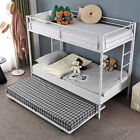 Heavy Duty Twin Over Full Bunk Bed Twin Size Platform Bed Frames for Bedroom