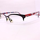 Fendi Eyeglasses Authentic Frames FF 0175 TWI 52 [] 16 145 MM Red Blue White